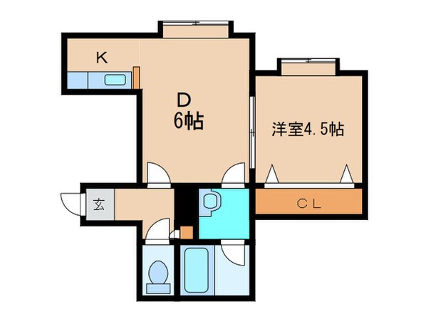 ＴＥＮ　ＣＩＴＹの物件間取画像